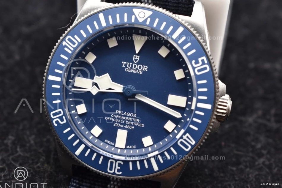 Factory Tudor Best WrinkleFree Edition M+ Navy Blue FXD Titanium 1:1 905 Pelagos 1109